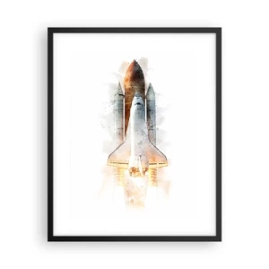 Plakát v černém rámu - Průzkumníci do toho - 40x50 cm