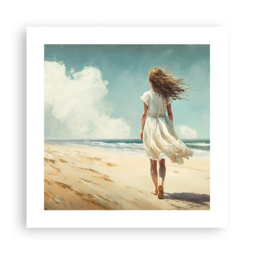 Plakát - Směrem k slunci a větru - 40x40 cm