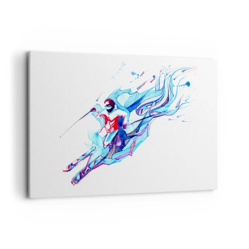 Obraz na plátně - Šílený spěch k radosti - 120x80 cm