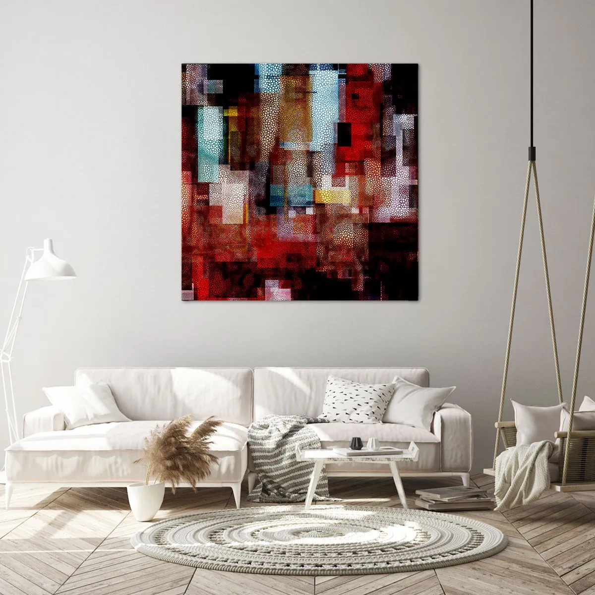 Obraz na plátně - Chaos a zmatek - 50x50 cm