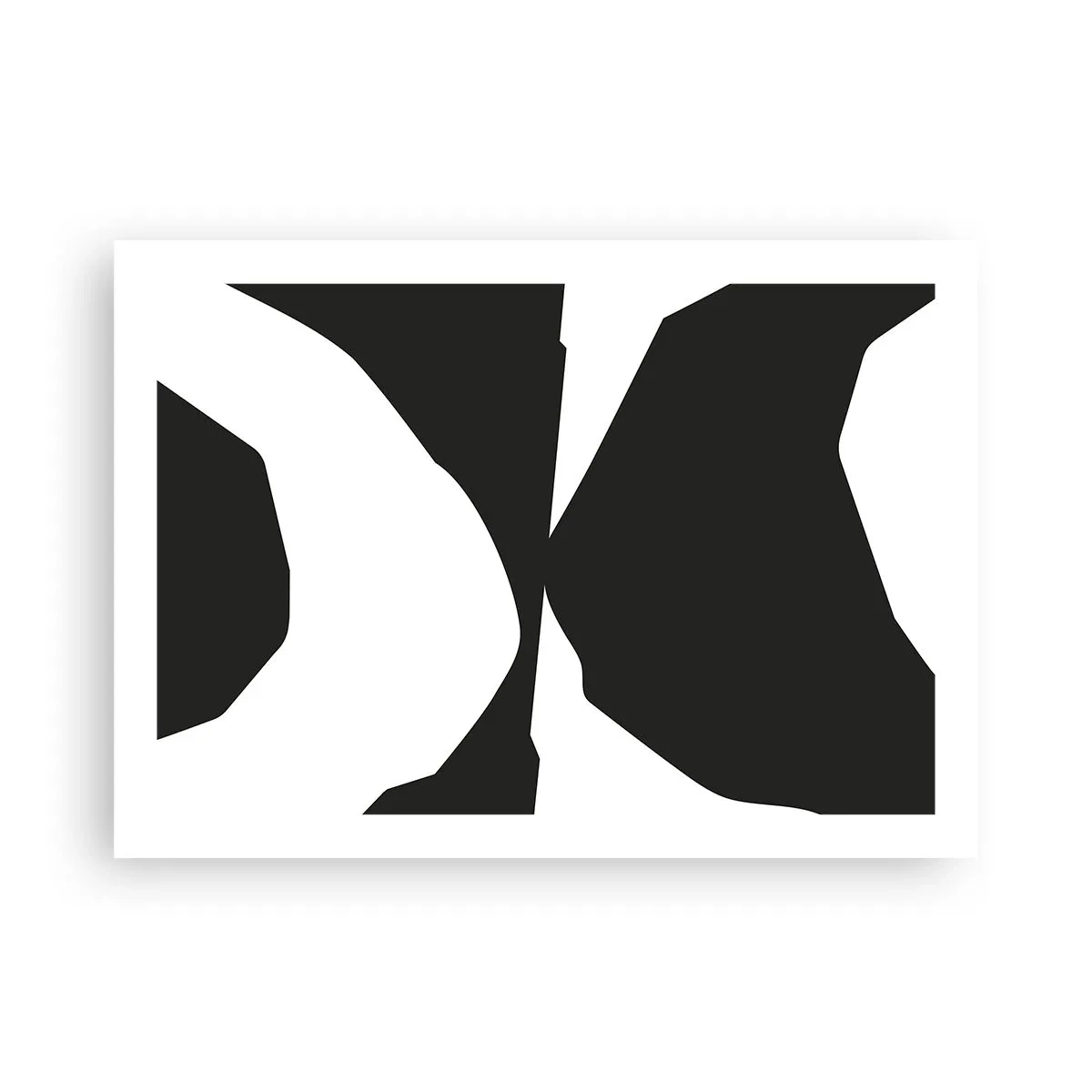 Plakát - Positive-negative - 70x50 cm