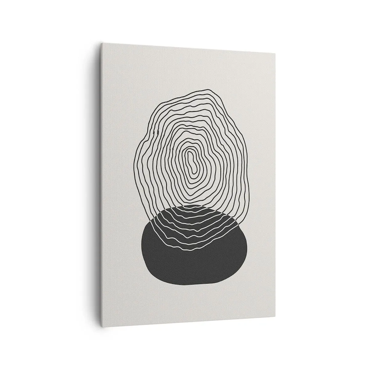 Obraz na plátně - Trvání a kmitání - 70x100 cm