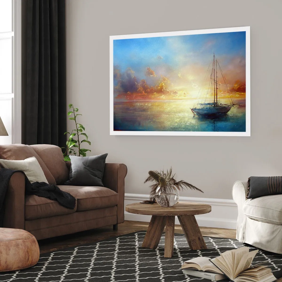 Plakát - Ve zlatém zálivu - 70x50 cm