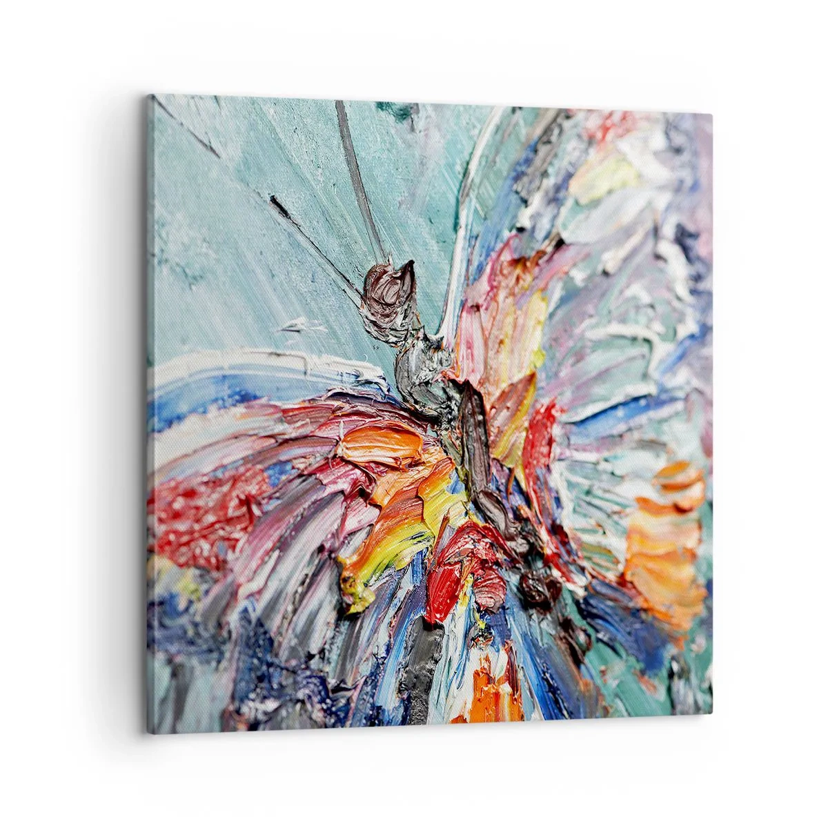 Obraz na plátně - Namalovaný přírodou - 60x60 cm