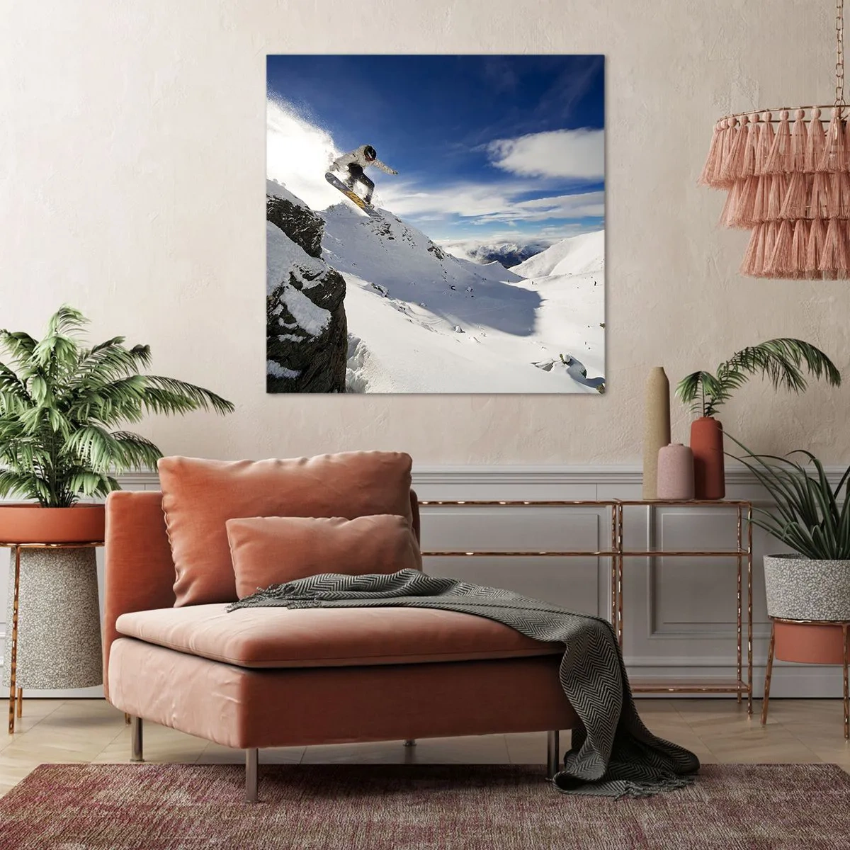 Obraz na plátně - Svoboda bez hranic - 60x60 cm