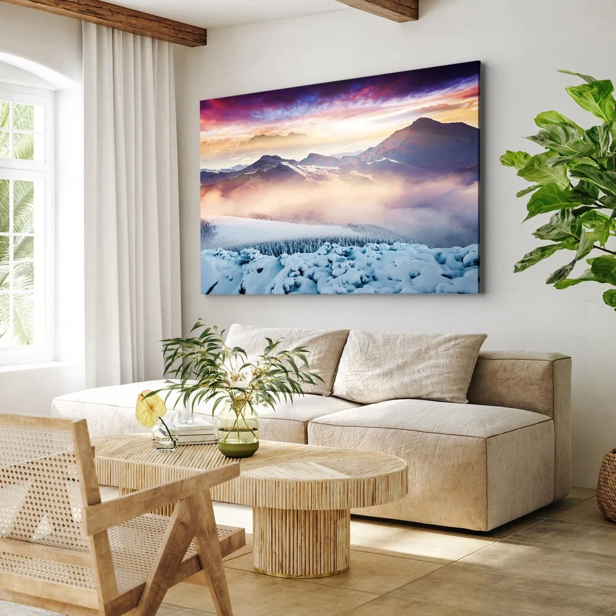 Obraz na plátně - Síla a čistota přírody - 100x70 cm