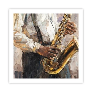 Plakát - Čas na sólovou hru - 60x60 cm