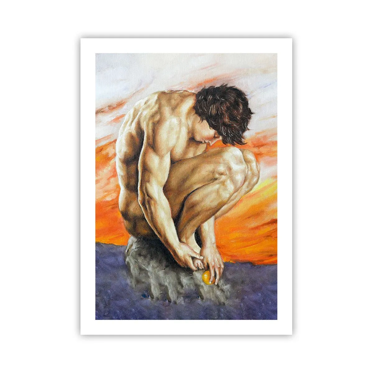 Plakát - Ponořen do sebe - 50x70 cm