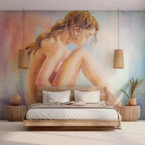 Fototapeta Premium Canvas - Akt mládí - Žena, Tělo, Modelka - 300x210 cm