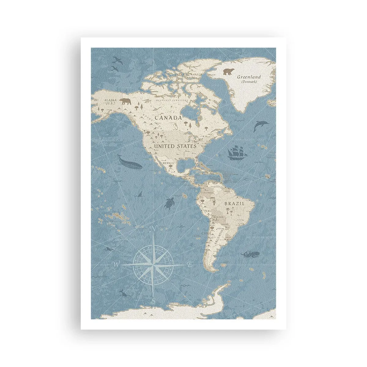 Plakát - Svět na dosah ruky - 70x100 cm