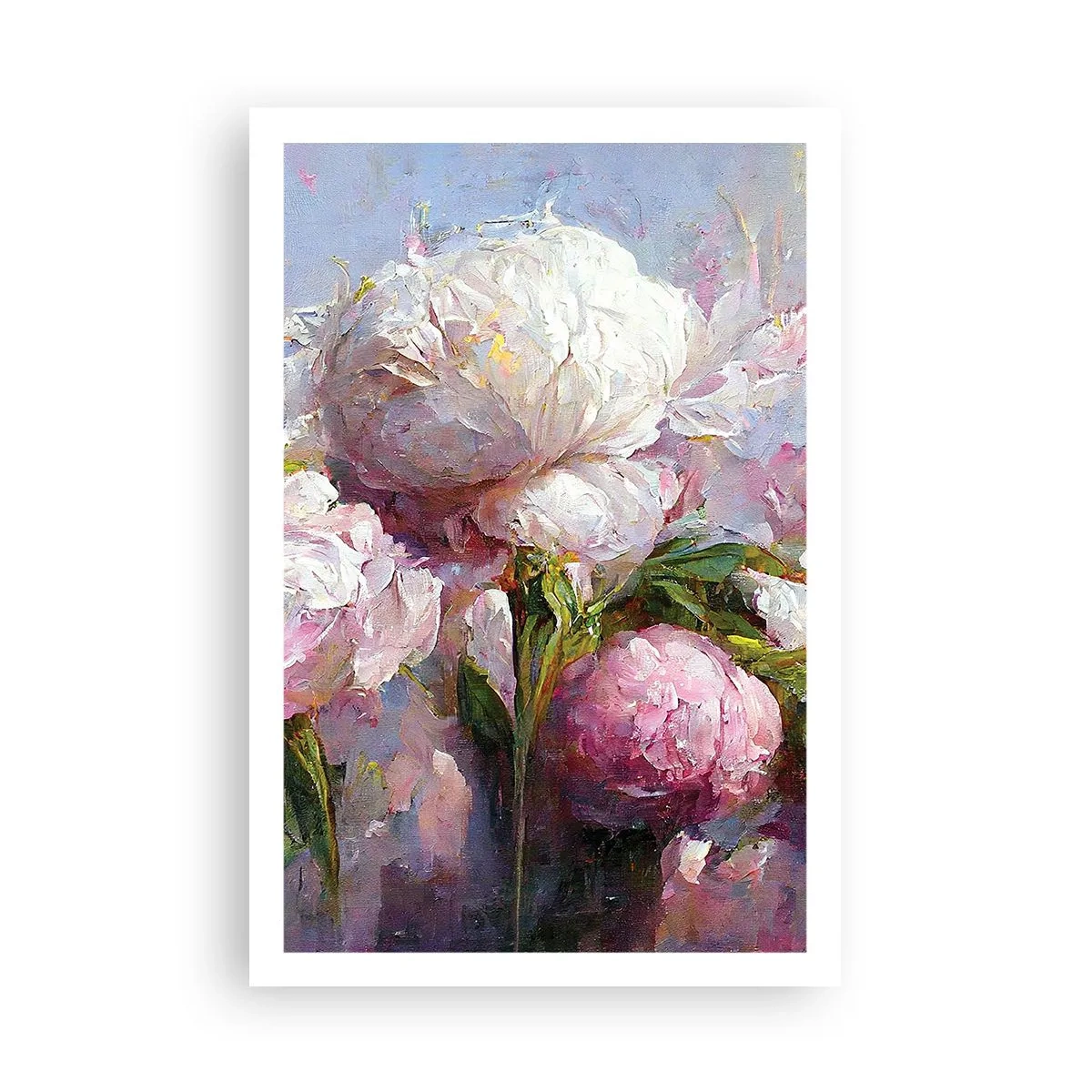 Plakát - Kytice překypující životem - 61x91 cm
