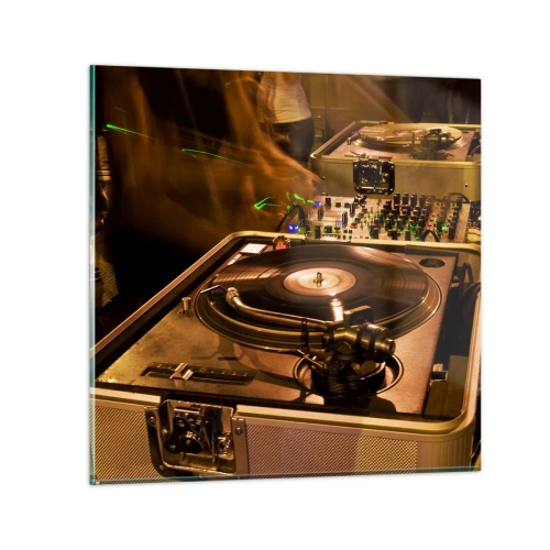 Obraz na skle - Cítíš tu sílu? - 30x30 cm