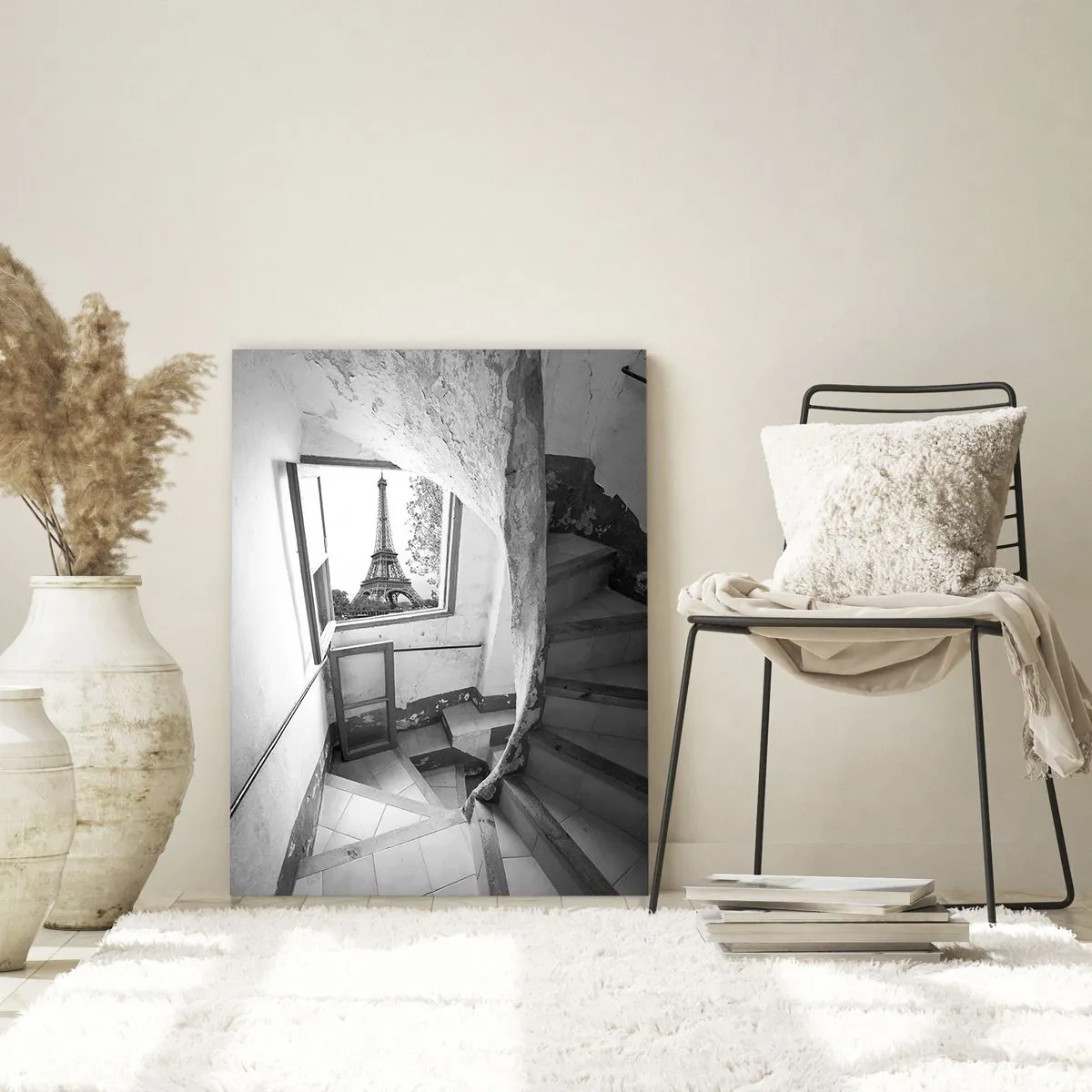 Obraz na skle - To je ale výhled! - 50x70 cm