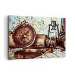 Obraz na plátně - Pirátské dobrodružství v Karibiku čeká - 120x80 cm