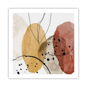 Plakát - Jako lehký, průzračný vzduch - 60x60 cm