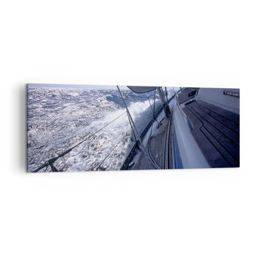 Obraz na plátně - Vím, co znamená být ptákem - 140x50 cm