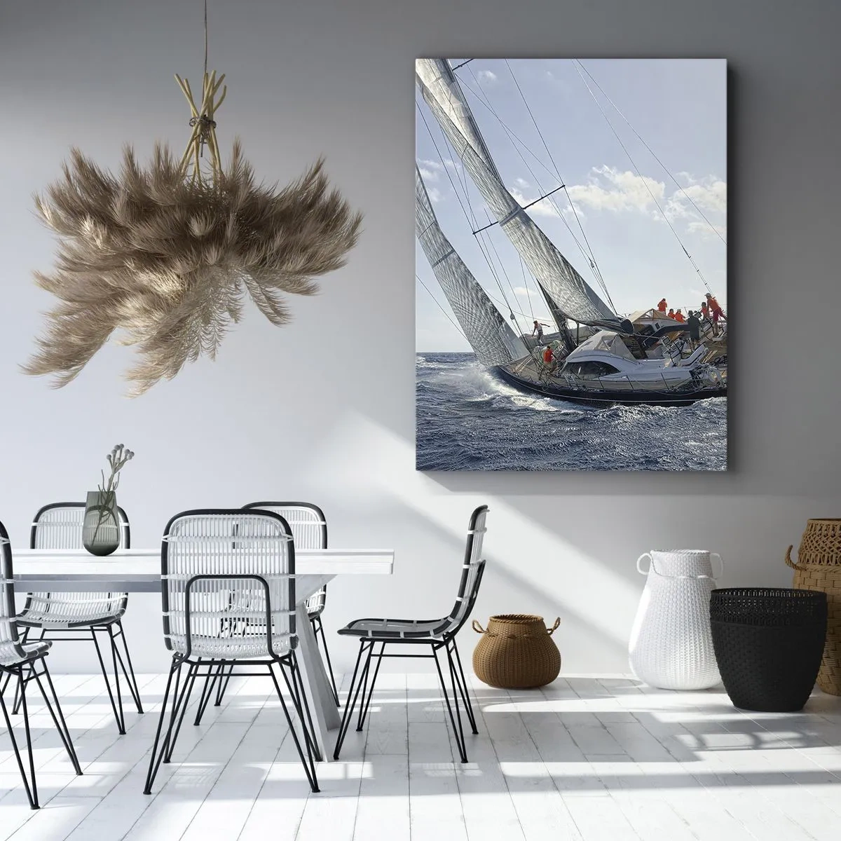 Obraz na plátně - Ať zvítězí lepší - 55x100 cm
