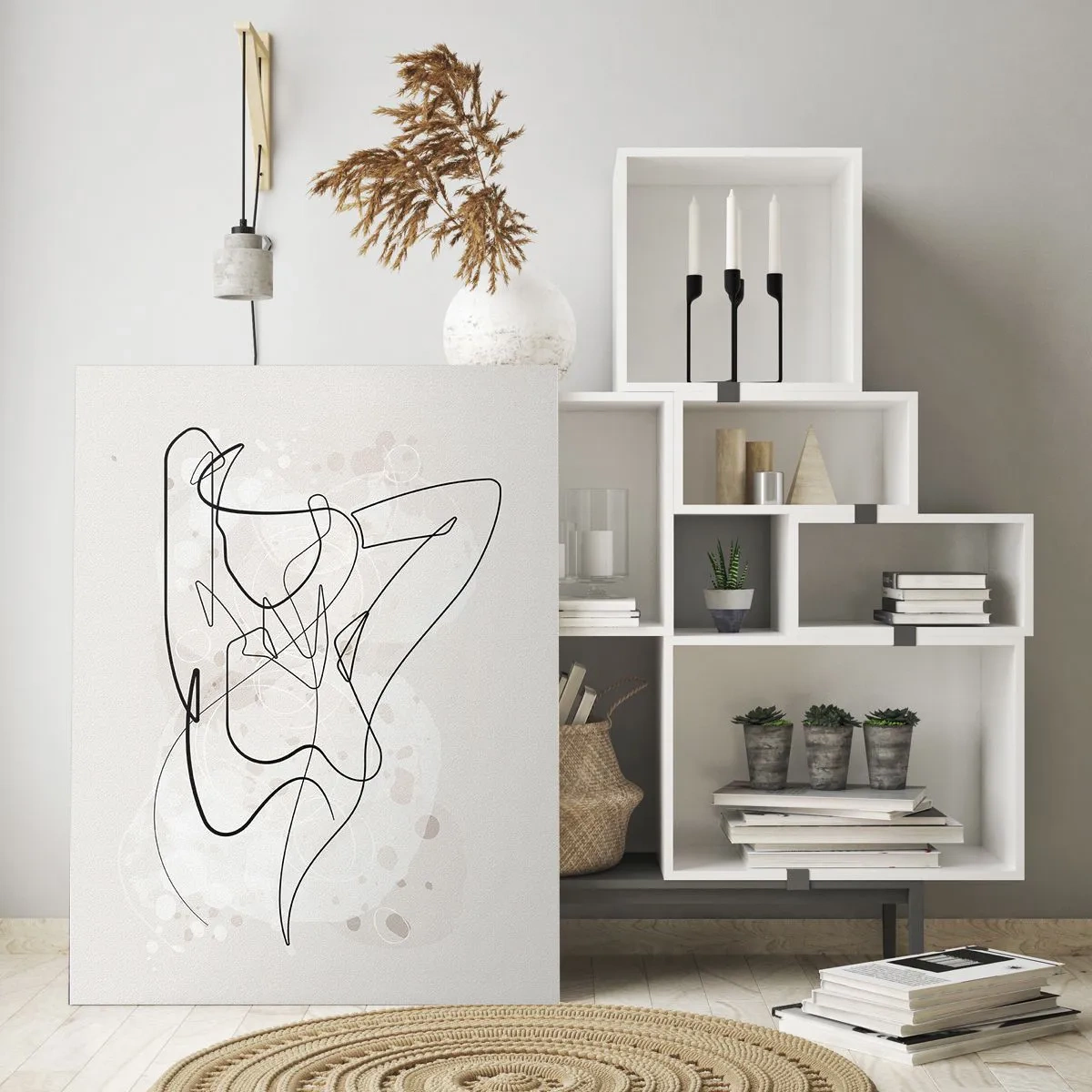 Obraz na skle - Umění svádění - 70x100 cm