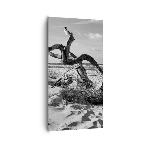 Obraz na plátně - Mořská socha - 65x120 cm