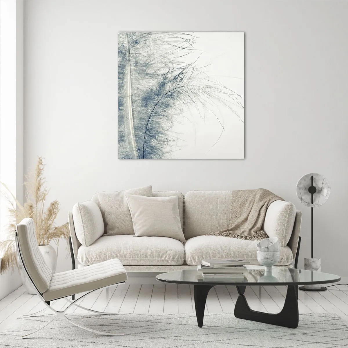 Obraz na skle - Šepot přírody - 60x60 cm