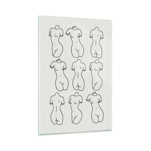 Obraz na skle - Pouze Venuše - 80x120 cm