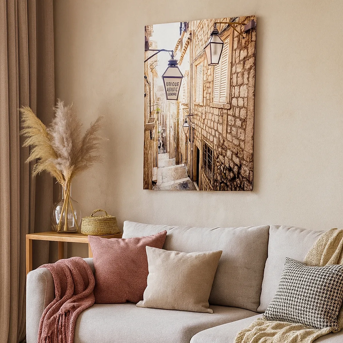 Obraz na plátně - Okouzlující ulička - 50x70 cm