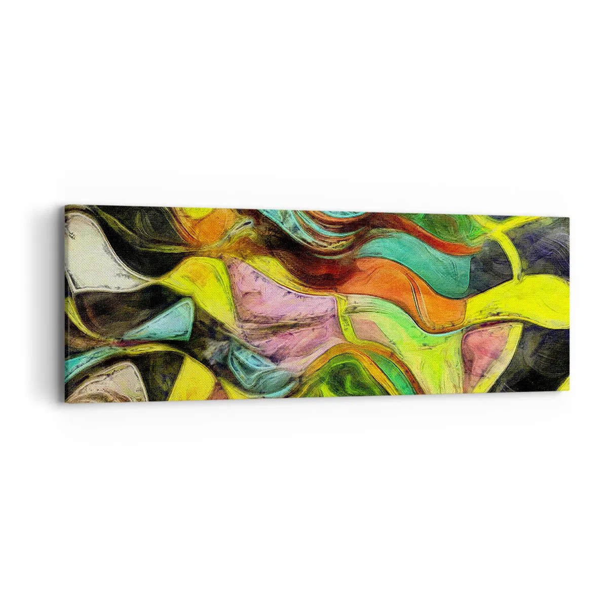 Obraz na plátně - Pohyb je život - 90x30 cm