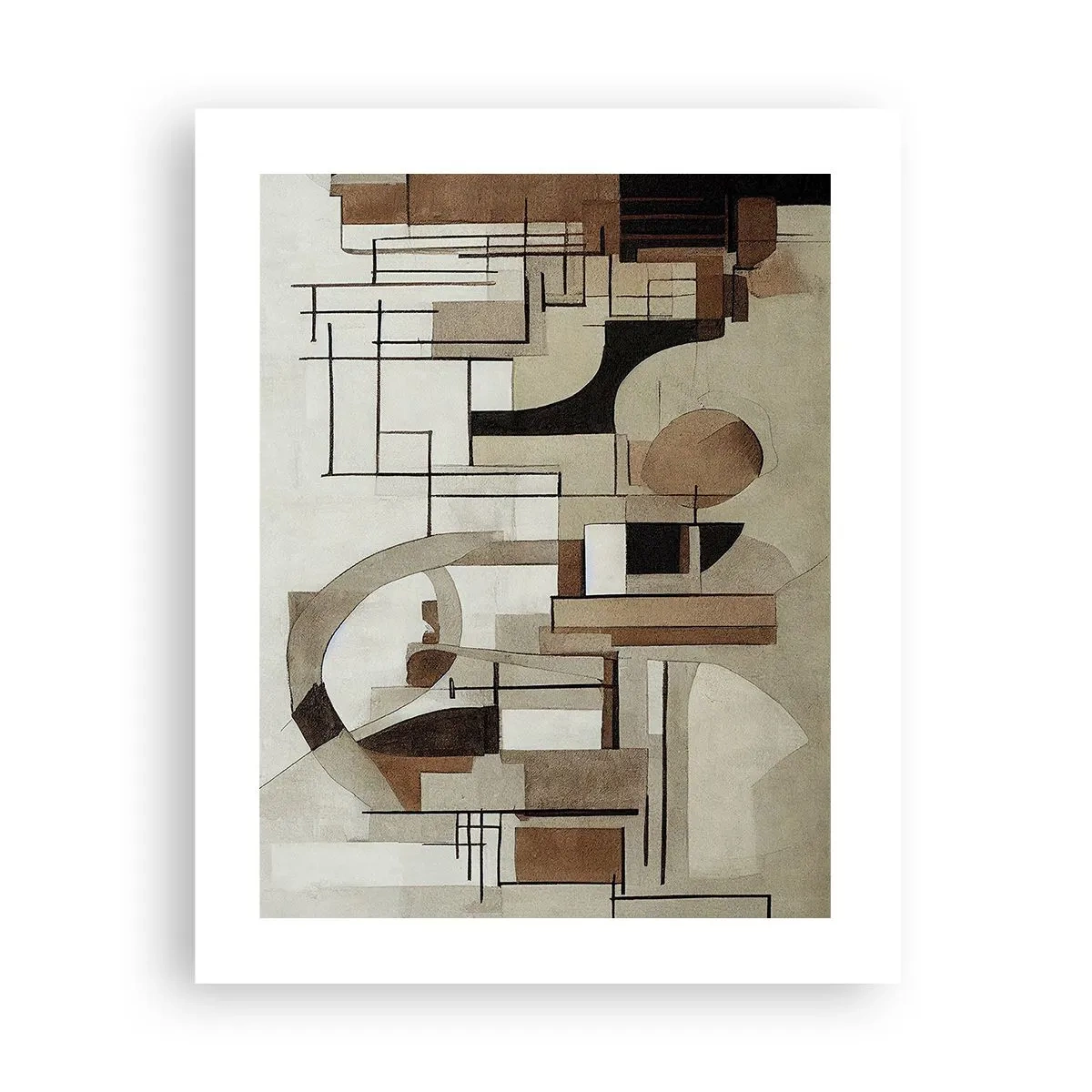 Plakát - Městská krajina 2.0 - 40x50 cm