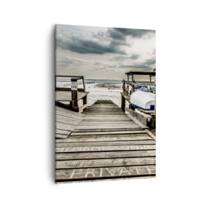 Obraz na plátně - Severní pláž - 50x70 cm