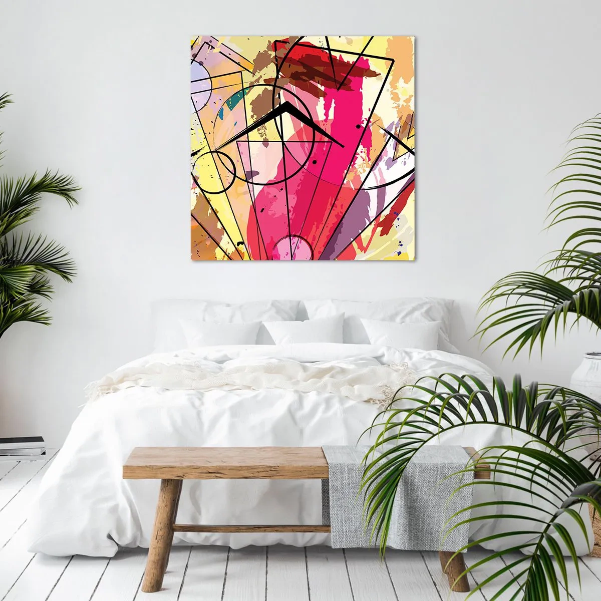 Obraz na plátně - Výbuch - 60x60 cm