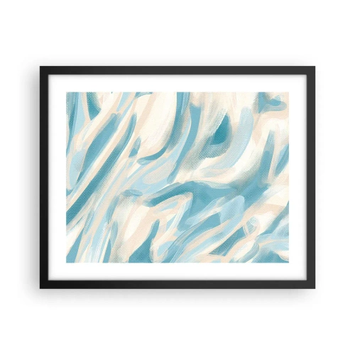 Plakát v černém rámu - Jarní závany - 50x40 cm