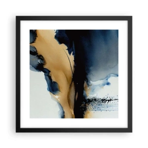 Plakát v černém rámu - Za závojem - 40x40 cm