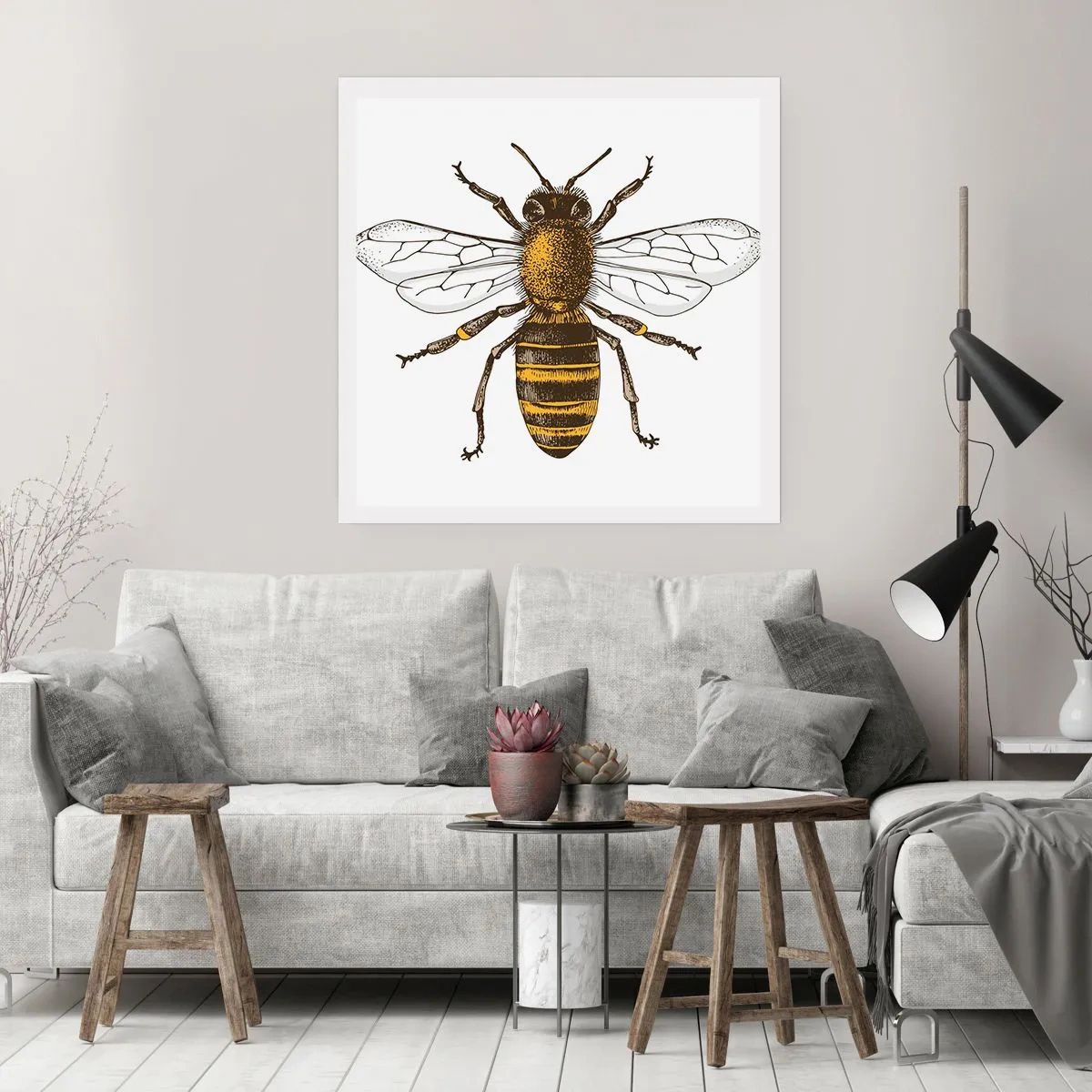 Plakát - Krásná a dobrá - 50x50 cm