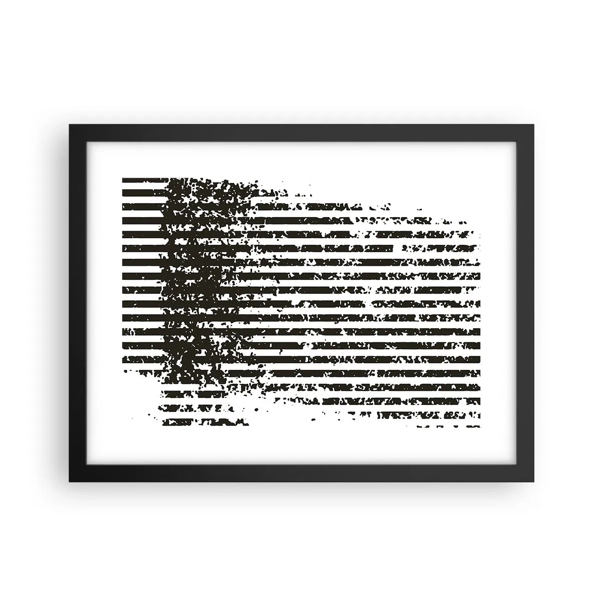 Plakát v černém rámu - Rytmus a šum - 40x30 cm