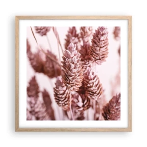 Plakát v rámu světlý dub - Zdánlivě nenápadné - 50x50 cm