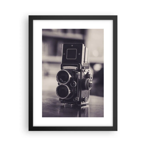 Plakát v černém rámu - Kouzlo staré fotografie - 30x40 cm