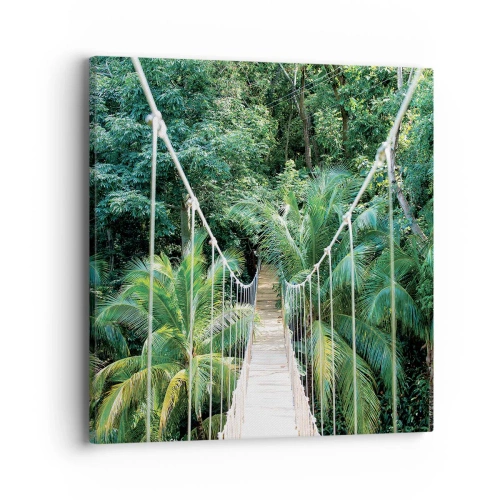 Obraz na plátně - Welcome to the jungle! - 40x40 cm