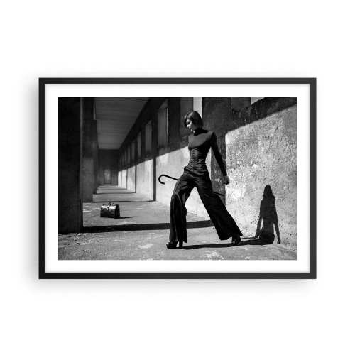 Plakát v černém rámu - Městská elegance - 70x50 cm