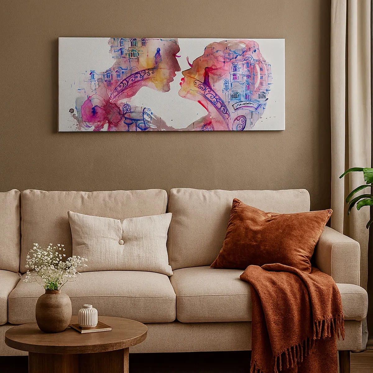 Obraz na plátně - Tajemný most vzdychání - 30x30 cm