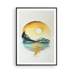 Plakát v černém rámu - V kruhu krásy - 70x100 cm