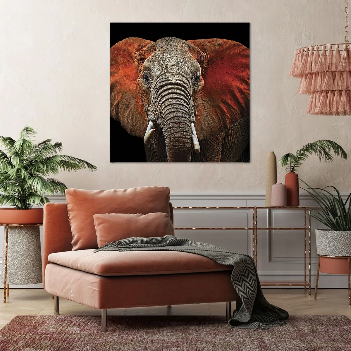 Obraz na plátně - Jsem divoký, a ty? - 40x40 cm