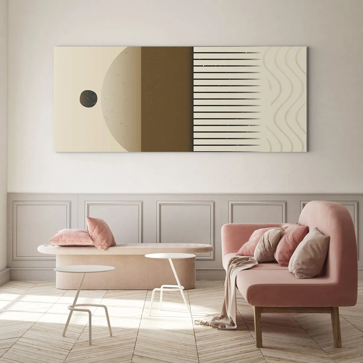 Obraz na skle - Různé stavy - 120x50 cm