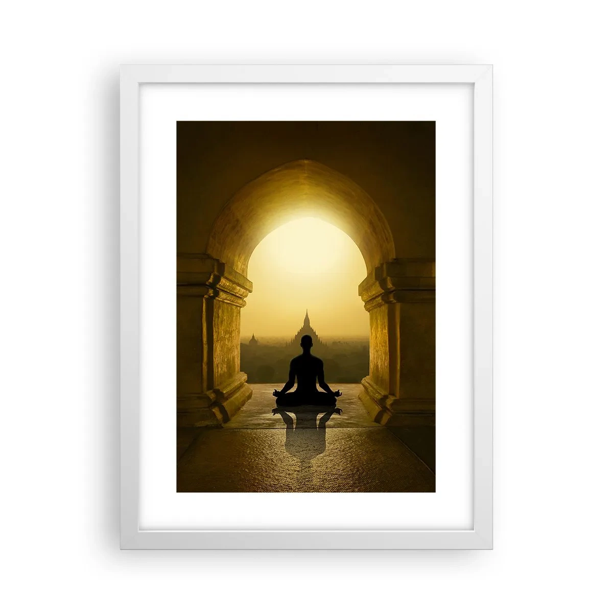 Plakát v bílém rámu - Plná harmonie - 30x40 cm