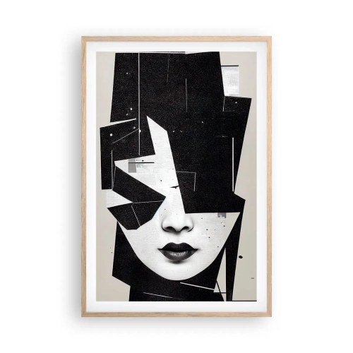 Plakát v rámu světlý dub - Hluboce skryté - 61x91 cm