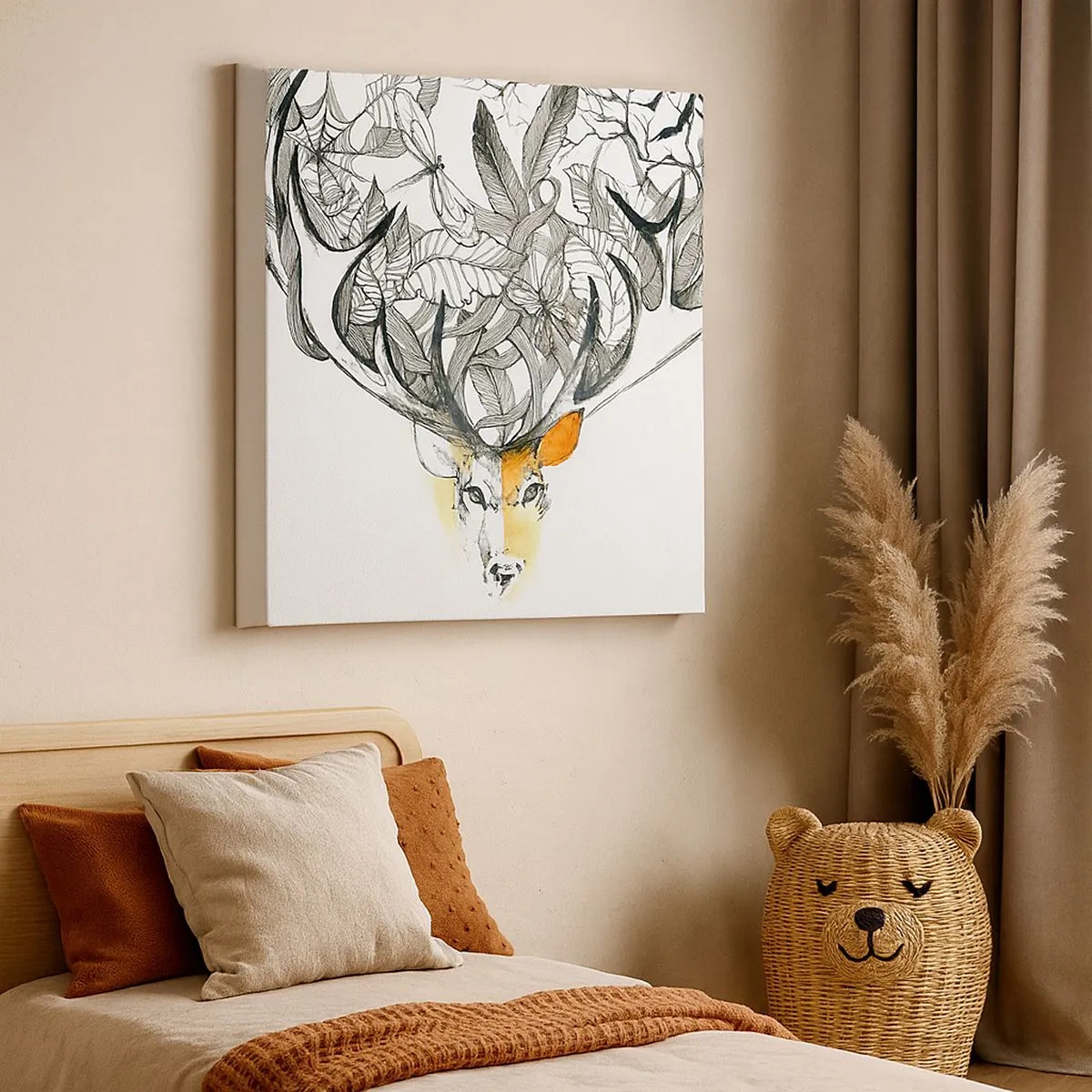 Obraz na plátně - Rohy hojnosti - 30x30 cm