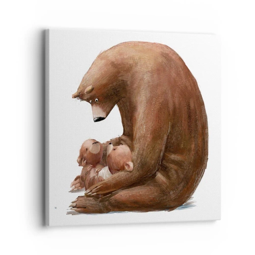 Obraz na plátně - Sladké sny, děti - 30x30 cm