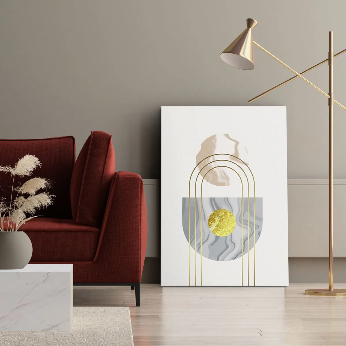 Obraz na plátně - Jas a zářivost - 55x100 cm