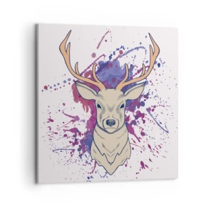 Obraz na plátně - Odvaha a rovnováha - 60x60 cm