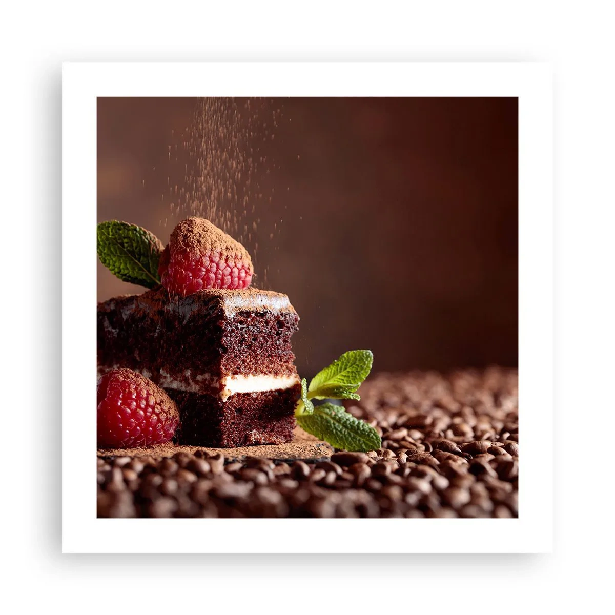 Plakát - Život je sladký - 50x50 cm