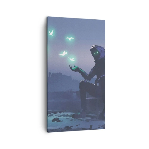 Obraz na plátně - Život se vrátí - 45x80 cm